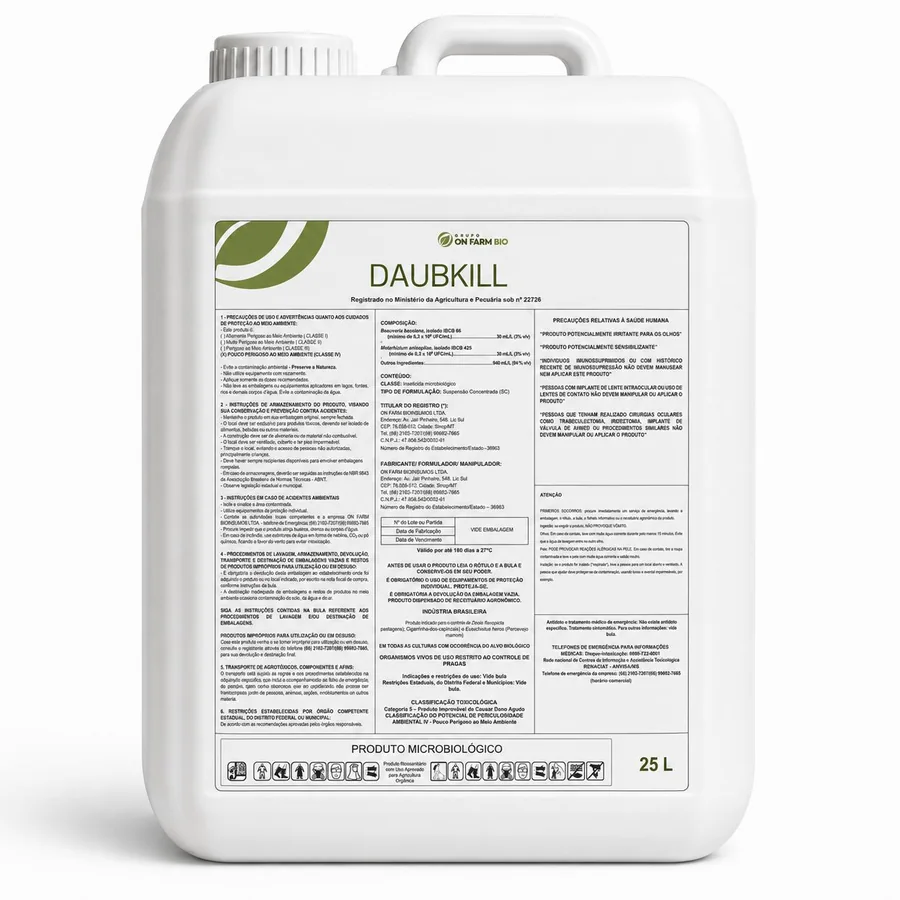 Embalagem do Daubkill