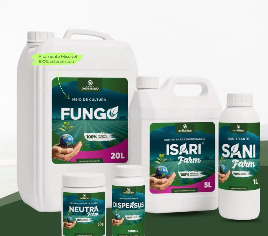 Embalagens do Kit Isarifarm